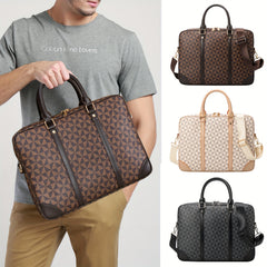 Large Capacity Business Commuter Briefcase - Laptop Bag Protective Cover