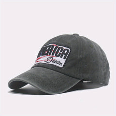 Summer Embroidery Patch Baseball Cap Sun Hat Men Women