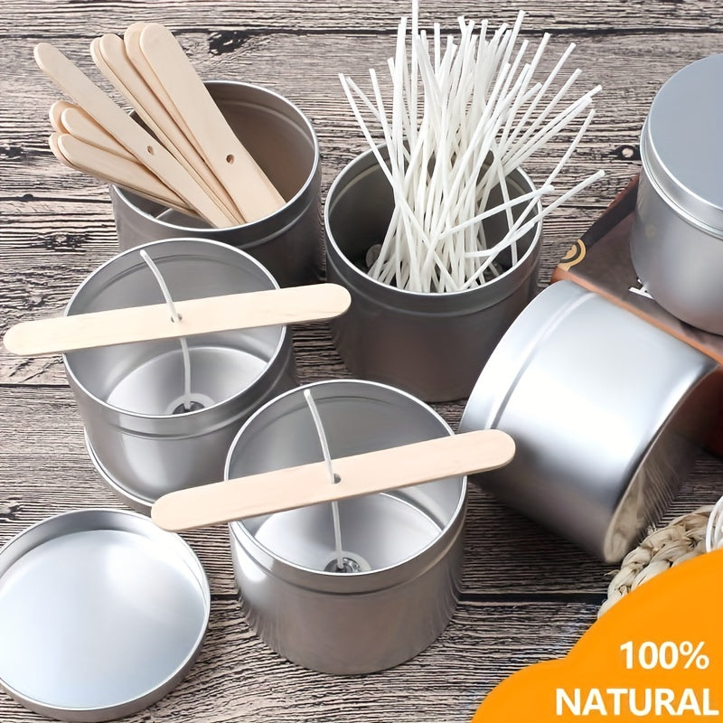 50pcs Wooden Candle Wick Holders Wax Wick Fixed Sticks Candle Centering Device