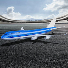 1:400 Scale KLM B747 Model Plane Diecast Planes