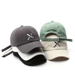 Acrylic Baseball Cap with GOLDPARKO Embroidery