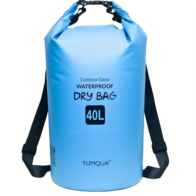 40L Waterproof Dry Storage Bag for Kayaking Boating Hiking Camping Fishing