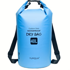 40L Waterproof Dry Storage Bag for Kayaking Boating Hiking Camping Fishing