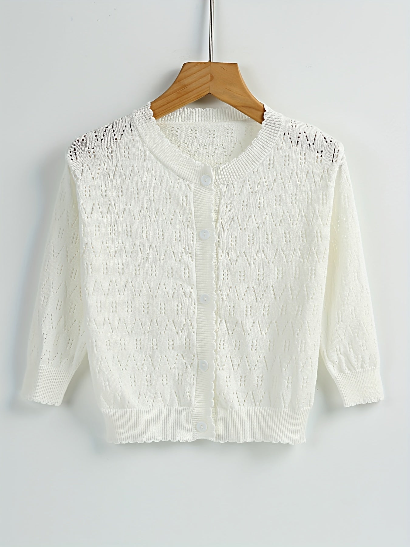 Baby's Knitted Cardigan Sun Protection Coat
