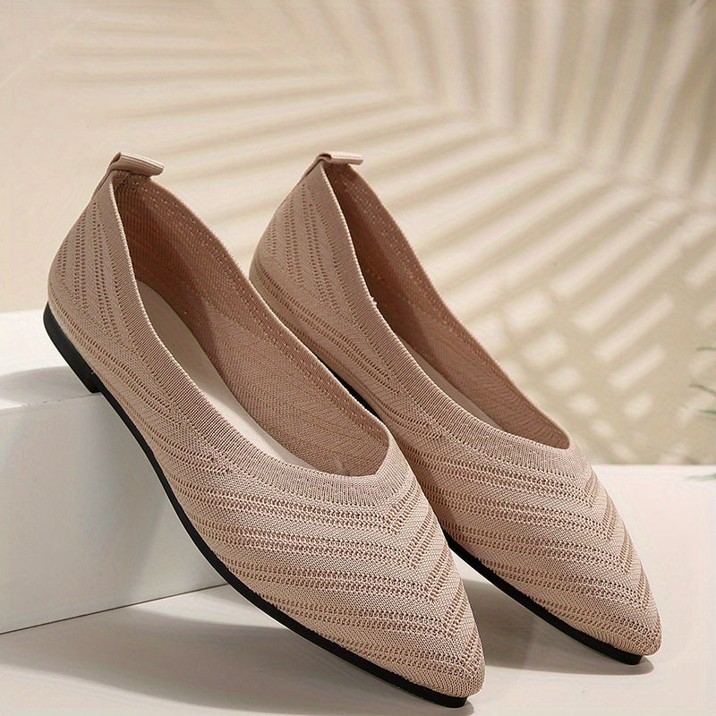 Women's Point Toe Casual Breathable Walking Shoes