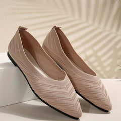 Women's Point Toe Casual Breathable Walking Shoes