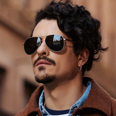Men's Aviator Polarized Sunglasses UV400 Protection