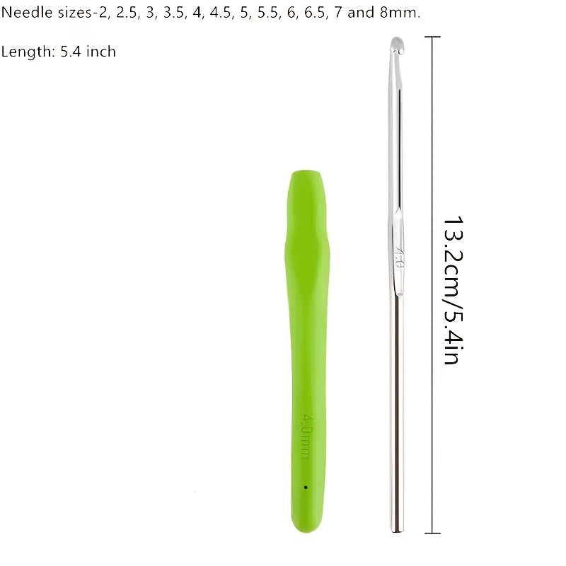 1pc Bearded Needle Crochet Hook Knitting Rod Tool
