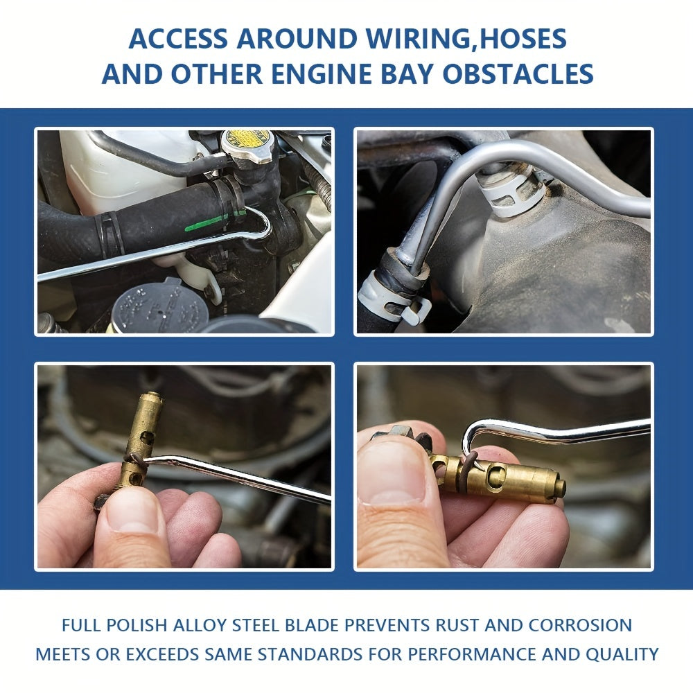 10pcs Pick & Hook Set O Ring & Seal Remover Soft Grip Assorted Shapes