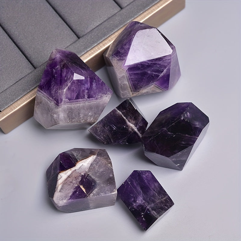 Natural Dream Amethyst Healing Reiki Energy Crystals Home Decoration