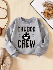 Boys Casual Long Sleeve Sweatshirt Spring Fall Kids Clothing