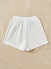 Girls Shorts 'Los Angeles' Print Casual Sweat Shorts Comfy Fit
