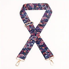 Ethnic Flower Graphic Shoulder Strap Adjustable Replacement Belt Boho Style