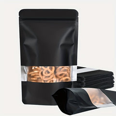 50pcs Matte Resealable Zip Mylar Bag For Small Business Food Storage Bags