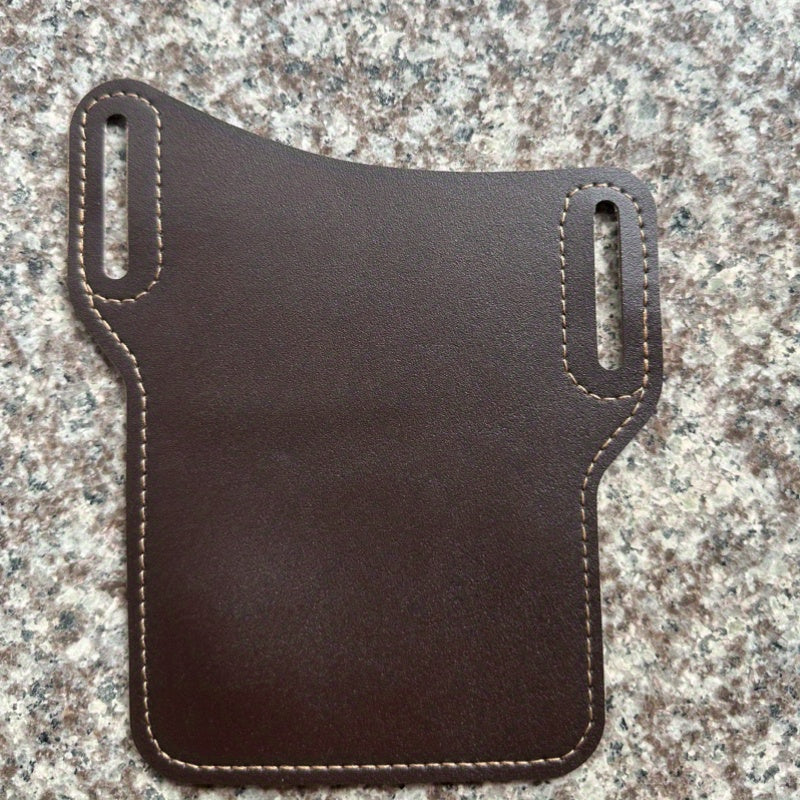 Vintage Cowboy PU Leather Purse with Protective Sheath