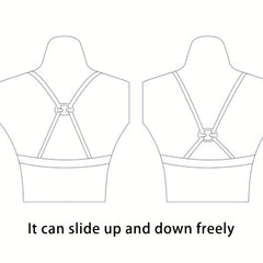 4pcs Back Bra Control Clips Anti light Cross Buckles Underwear Accessories