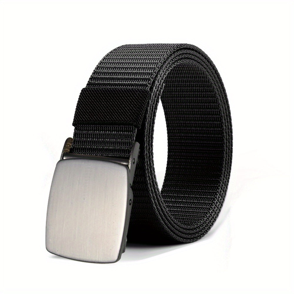 Men's Tactical Belt with Automatic Buckle