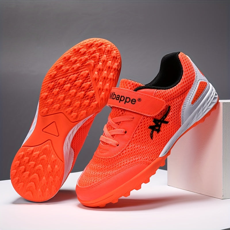 Kids Soccer Shoes TF Cleats Lightweight Football Shoes