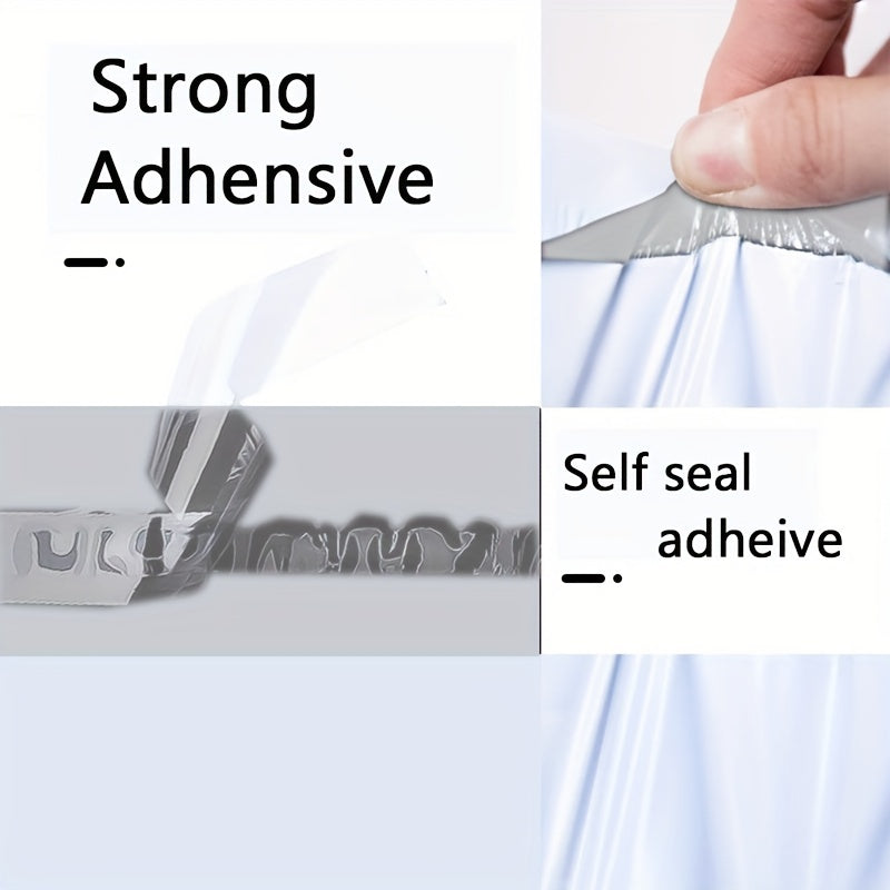 100pcs Poly Mailers Waterproof Self Sealing Courier Bags Mailing Bags