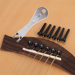 3-in-1 Guitar Tool for Acoustic and Folk Guitars