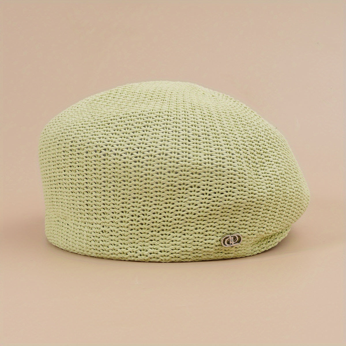 Warm Knitted Beret Hat French Style Painter Hat for Women
