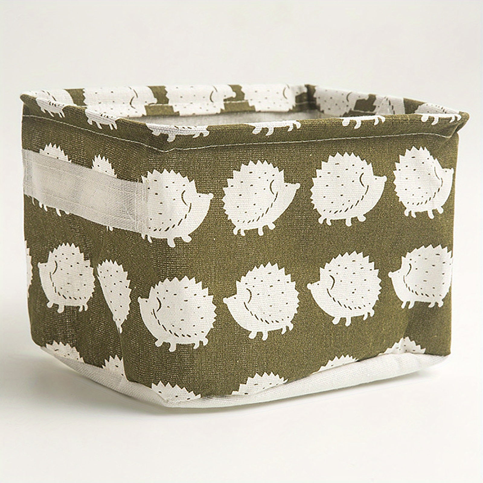 Mini Storage Basket Organizer For Makeup Book Baby Toy Canvas Bag