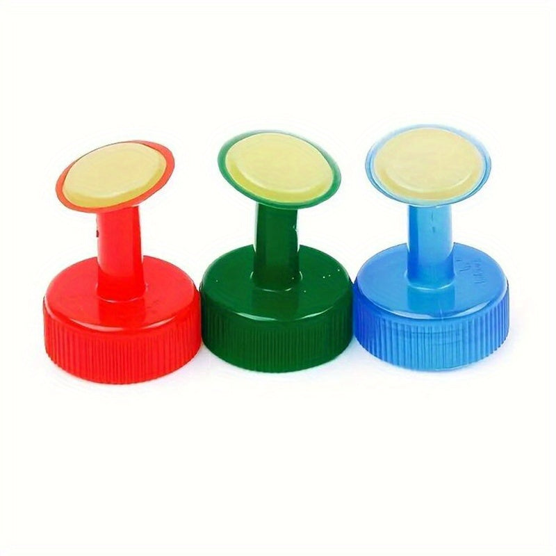 3pcs Plastic Bottle Cap Sprinkler Watering Flower Spray Head