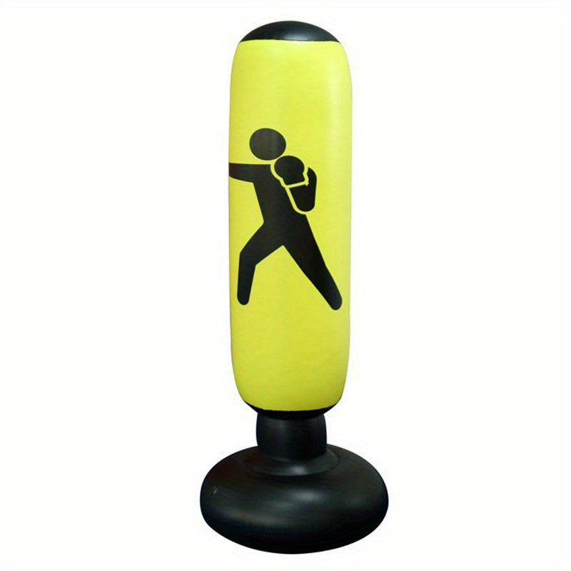 Inflatable Boxing Column Punching Bag Fitness Sandbag