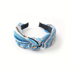 Boho Rainbow Headband Wide Headdress Hair Accessories For Women Girls