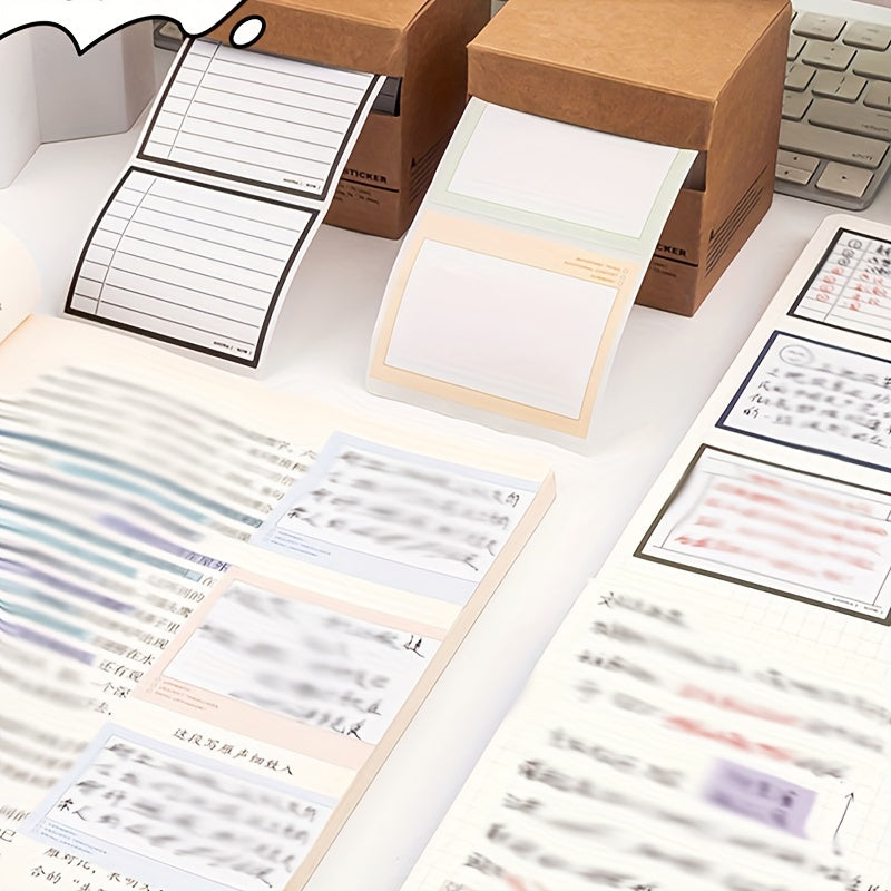 1pc Pad Pop Up Sticky Notes 250 Sheets Adhesive Self Stick Notes For Office