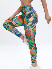 Women's Casual Yoga Pants Slim Fit High Stretch Leggings