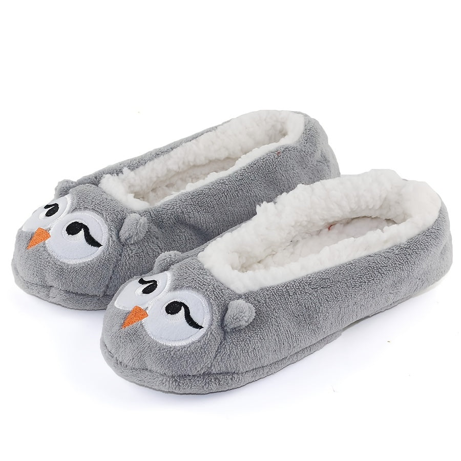 Cartoon Animal Plush Socks for Women