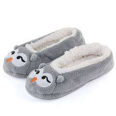 Cartoon Animal Plush Socks for Women