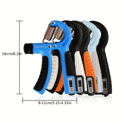 Adjustable Hand Grip Strengthener 132lbs Finger Gripper