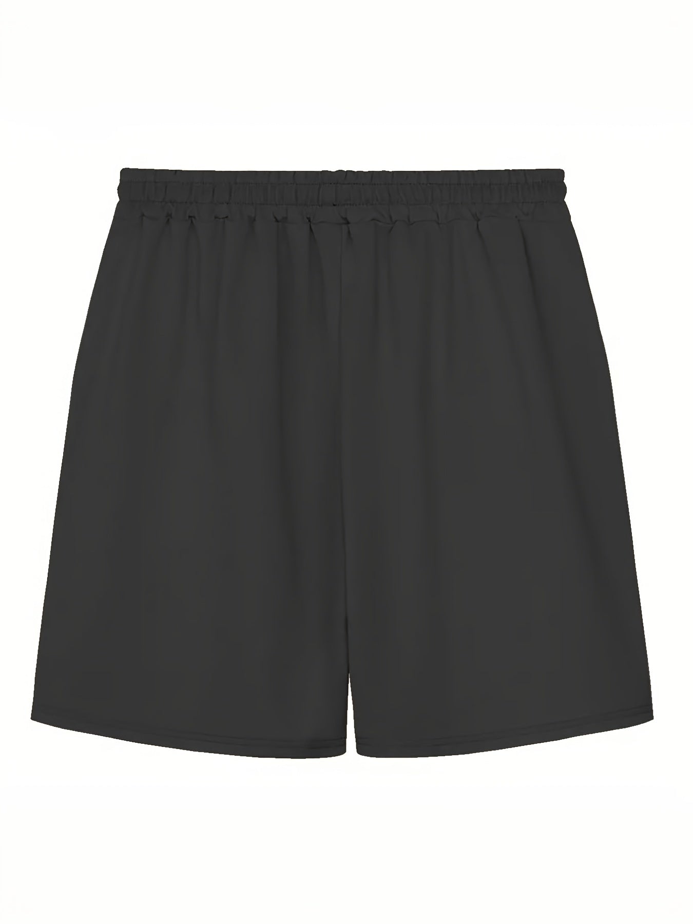 Men's Cross Print Casual Shorts Elastic Waist Gym Pants