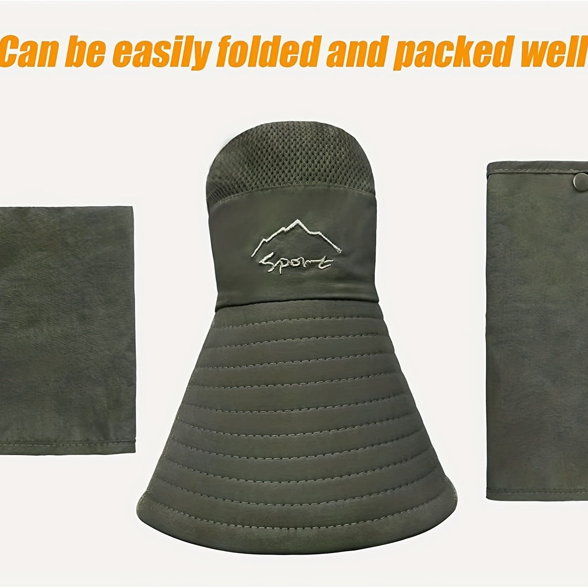 Breathable Bucket Hat UV Protection Boonie Cap