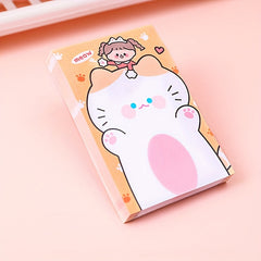Cartoon Sticky Note Book Student Animation Tearable Self-adhesive Sticker