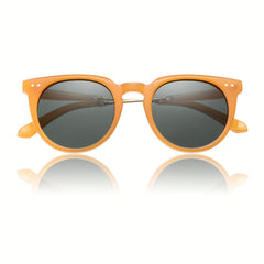 Retro Round Polarized Sunglasses UV400 Unisex Outdoor Cycling Riding