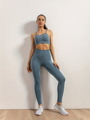 High Stretch Yoga Set for Women - Camisole Top and Leggings
