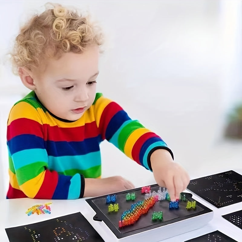 DIY Light Bead Puzzle Painting Toy Christmas Gift