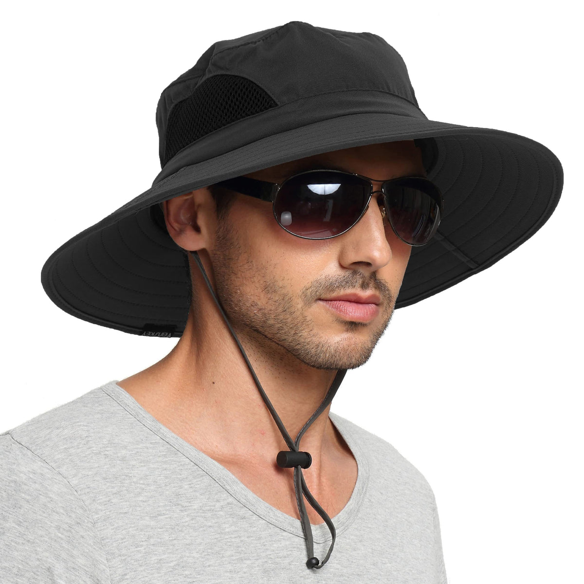 Unisex Versatile Sunshade Foldable Bucket Hat with Double-Sided Sun Hat