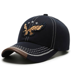 Men's Casual Eagle Embroidered Sunshade Baseball Cap