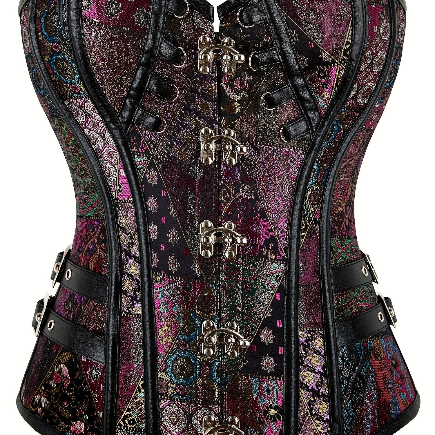 Gothic Corset Bustier Lace Up Body Shaper Women's Lingerie