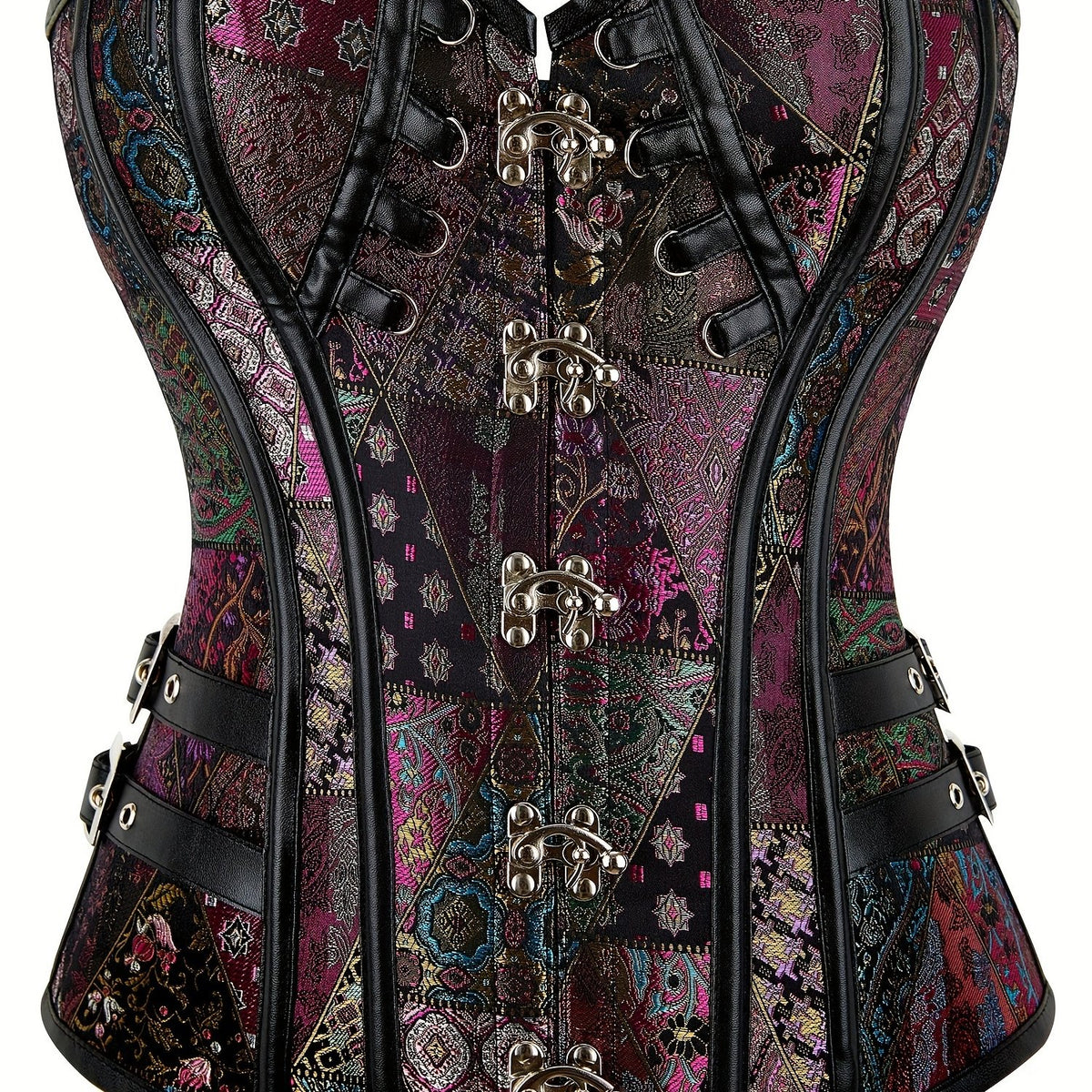 Gothic Corset Bustier Lace Up Body Shaper Women's Lingerie
