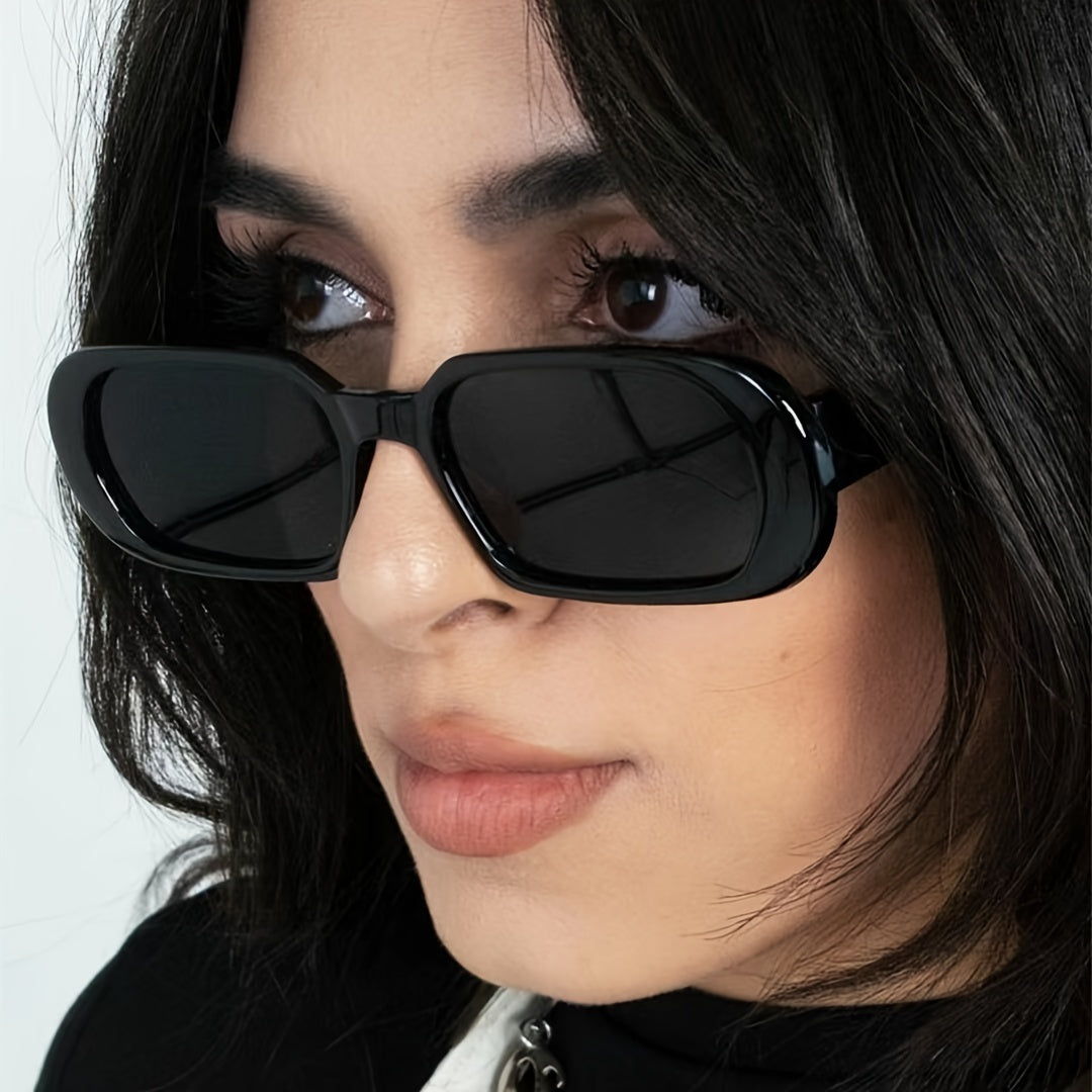 Retro Small Sunglasses Hip Hop Solid UV Protection