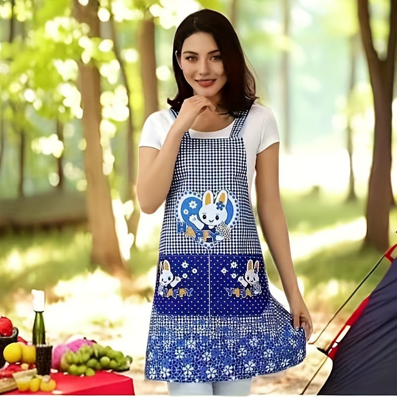 Waterproof Kitchen Cooking Apron for Gardening Baking