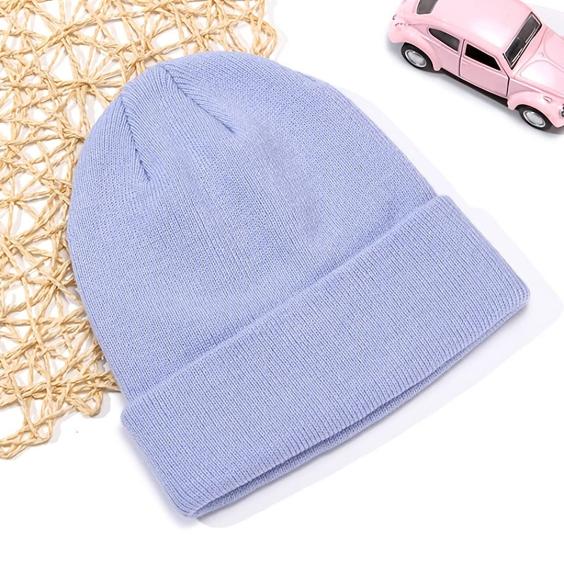 European American Harness Knitted Hat Autumn Winter Warm Wool Hat Men Women