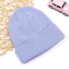 European American Harness Knitted Hat Autumn Winter Warm Wool Hat Men Women