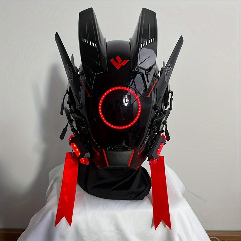 Punk Luminous Masks Halloween Party Decorative Masks Handmade