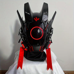 Punk Luminous Masks Halloween Party Decorative Masks Handmade
